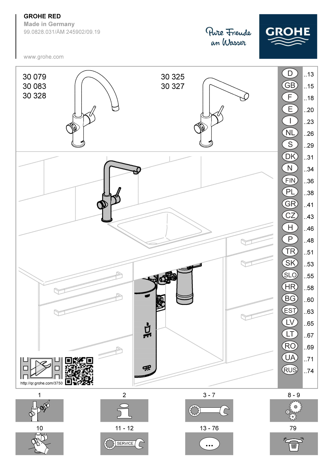 GROHE 30327KS1 User guide - ManualMachine.com