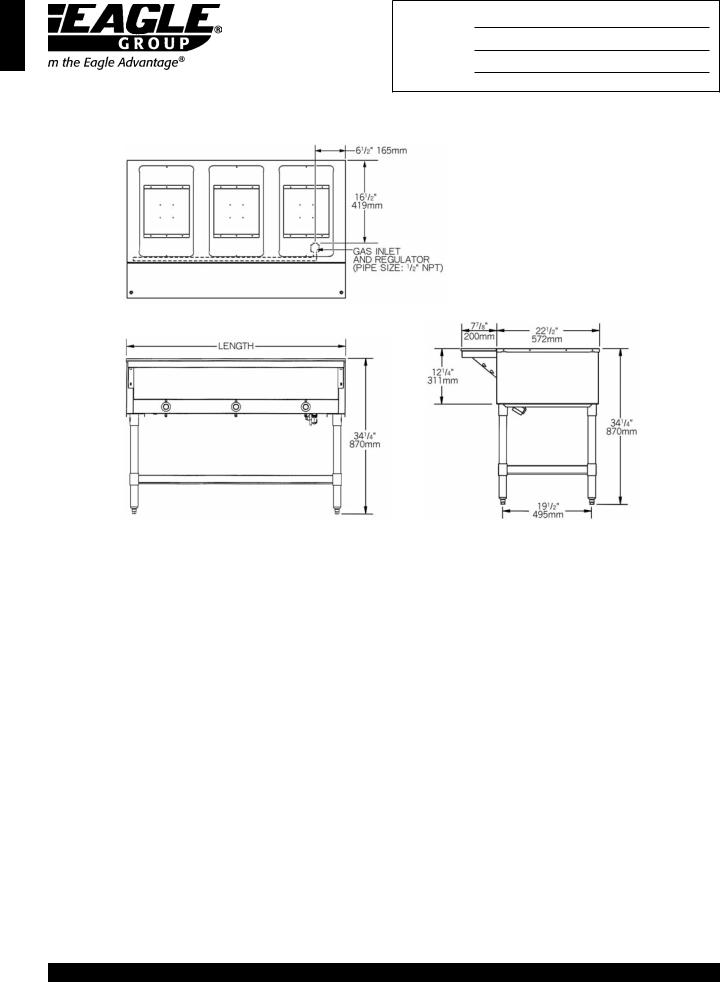 Eagle Group HT2-LP General Manual