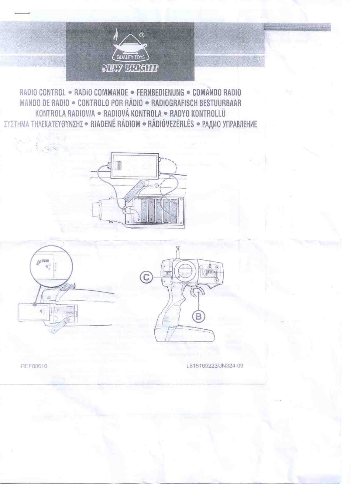 New Bright Co 615HD 2, 615HD 1 User Manual