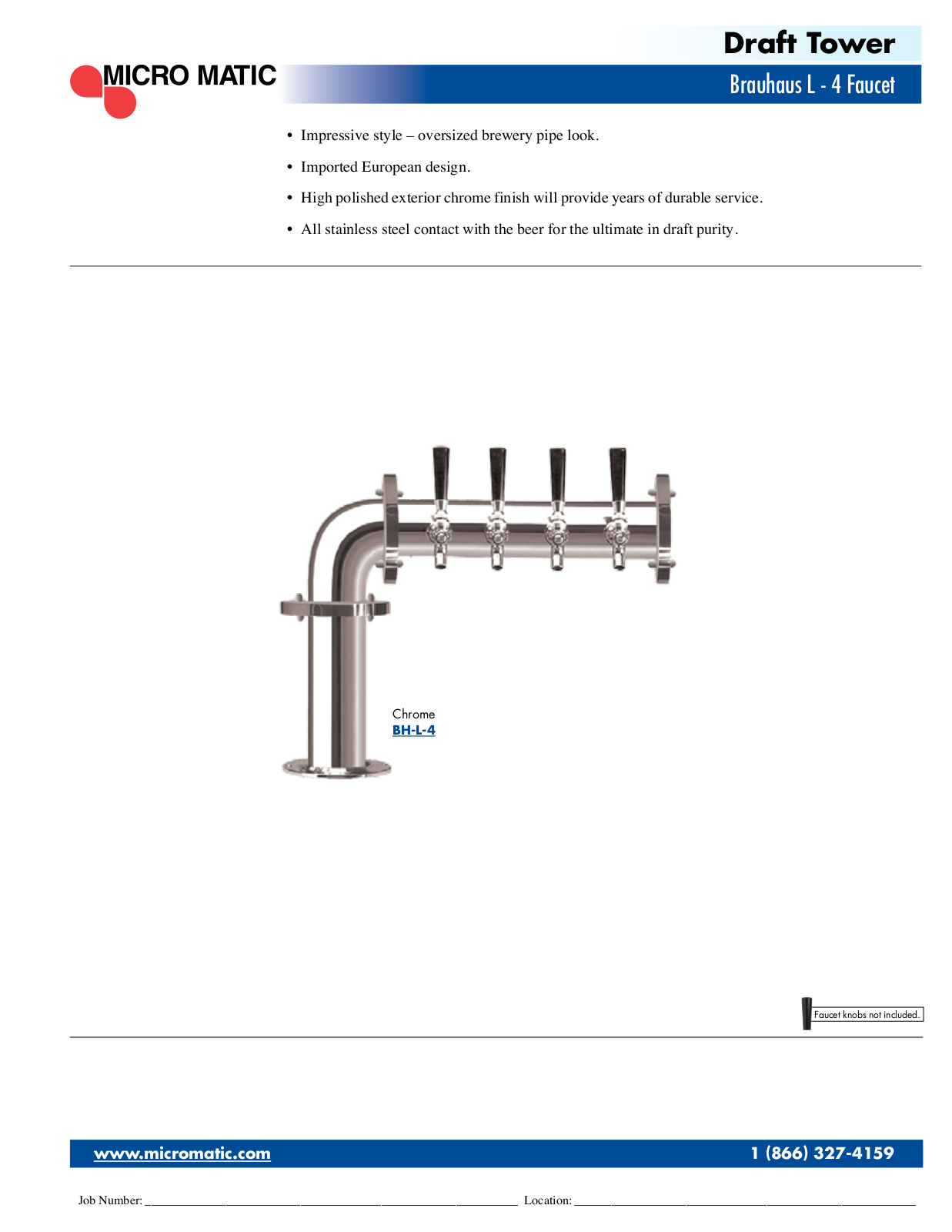 Micro Matic BH-L-4 User Manual