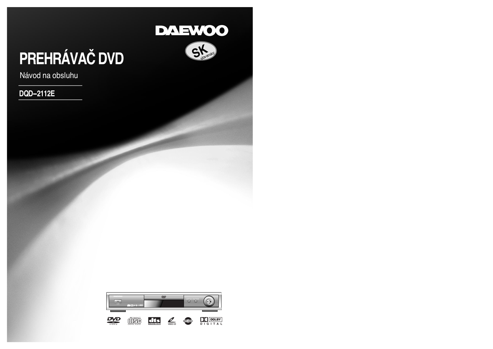 Daewoo DQD-2112E User Manual