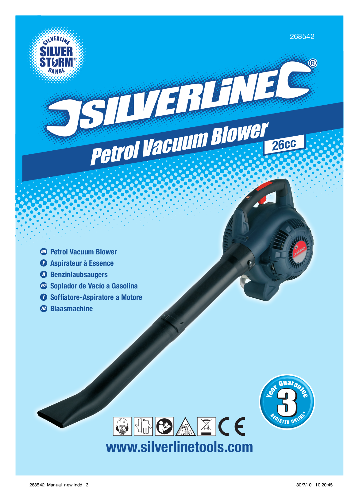 Silverline 268542 User Manual