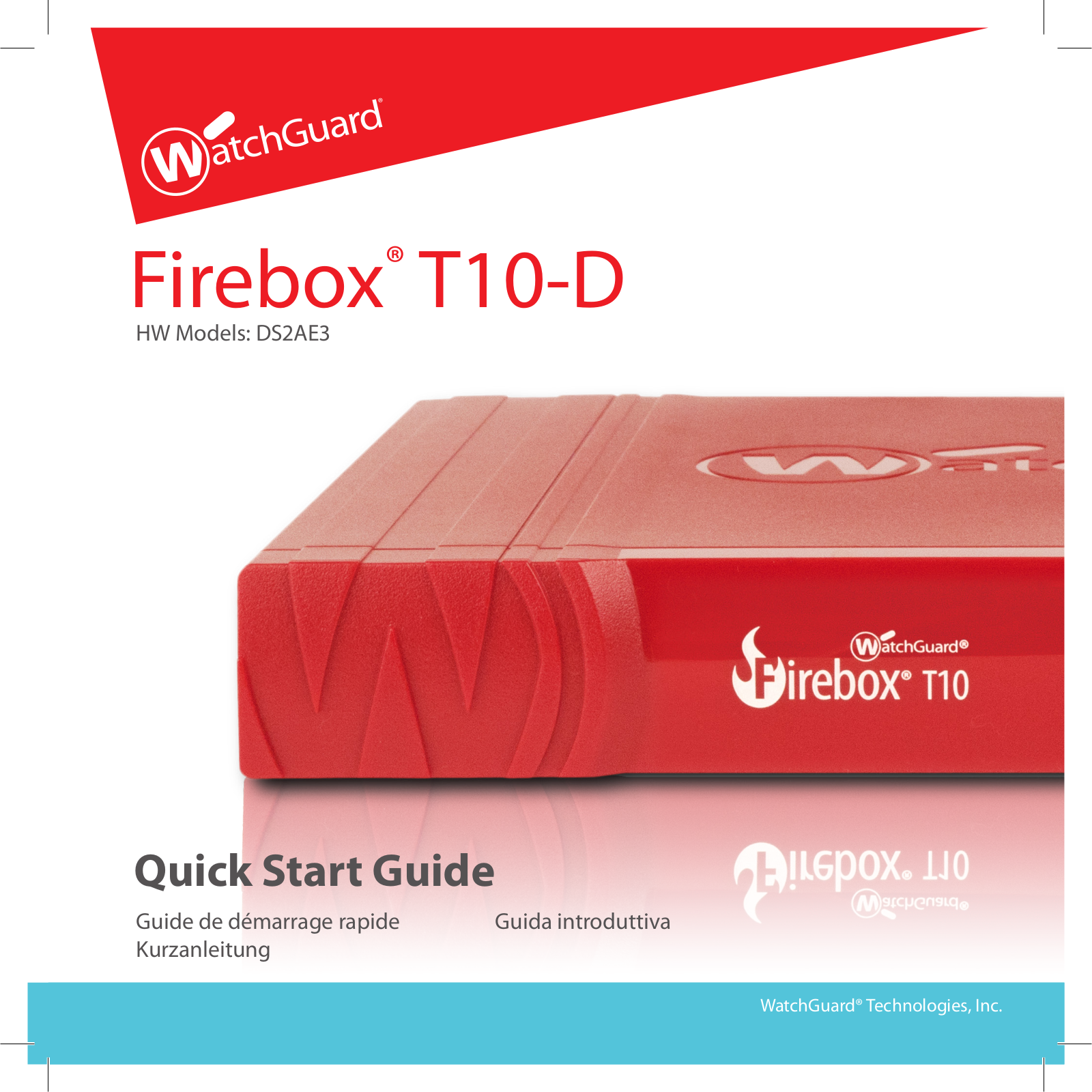 WatchGuard T10-D User Manual