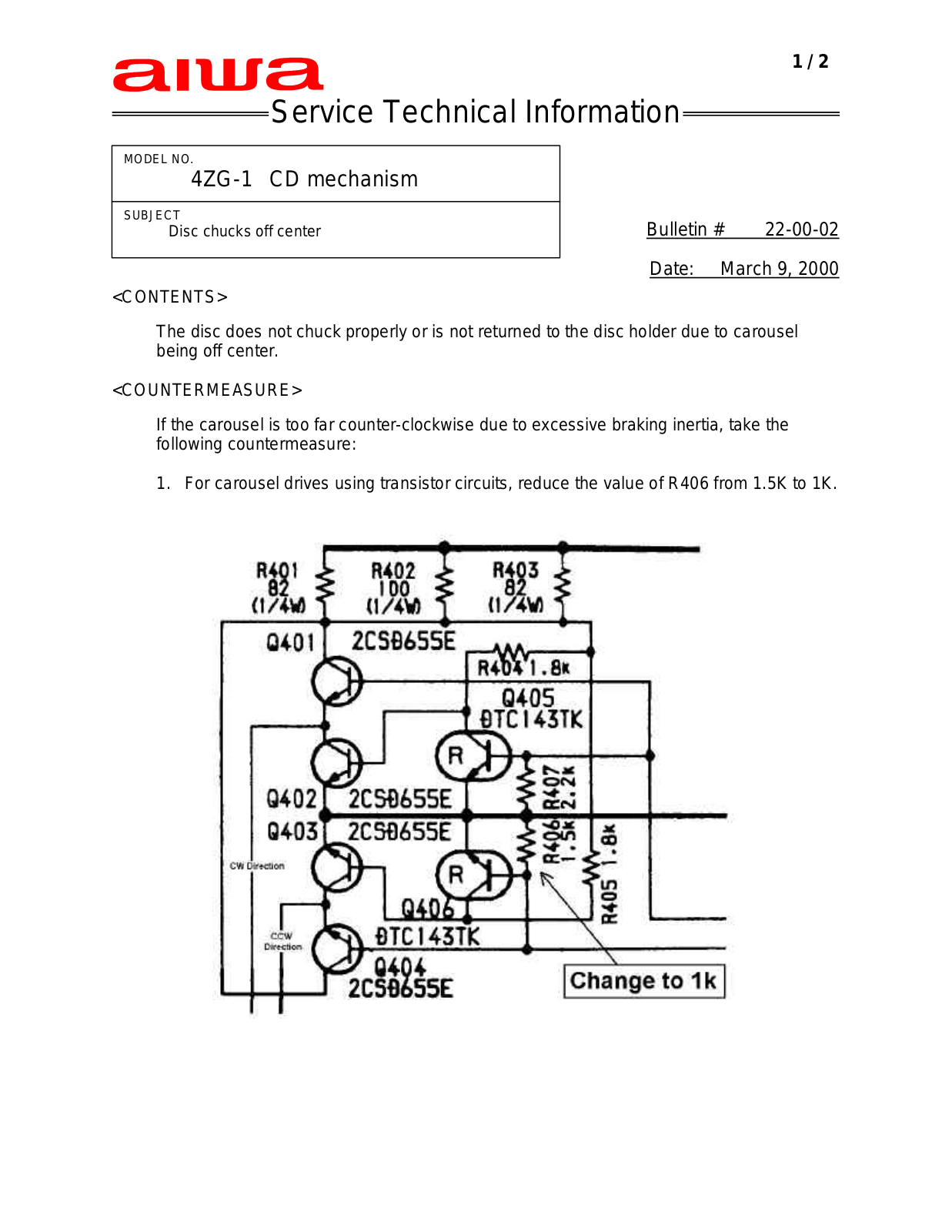 SONY 220002 Service Manual