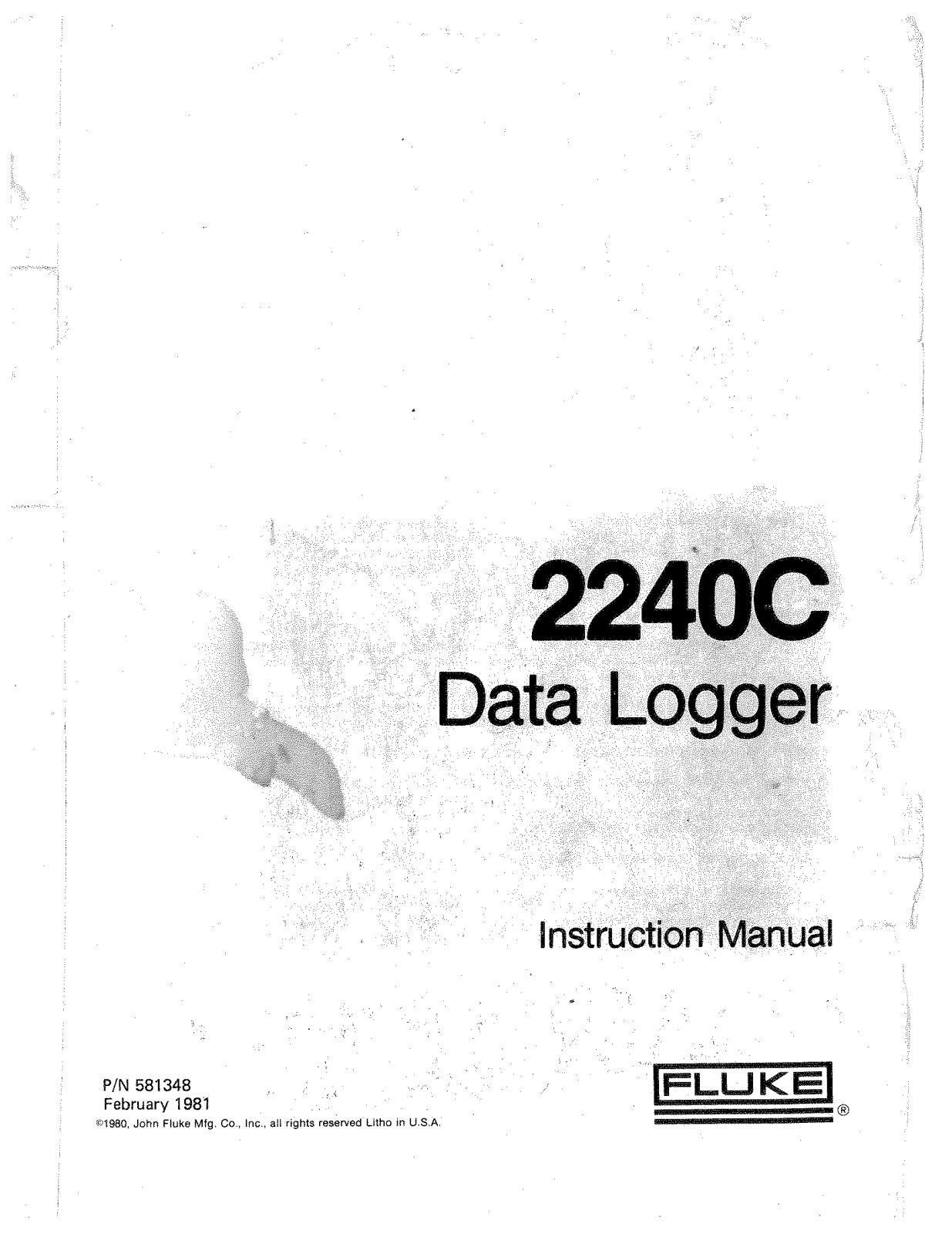 Fluke 2240C Service manual