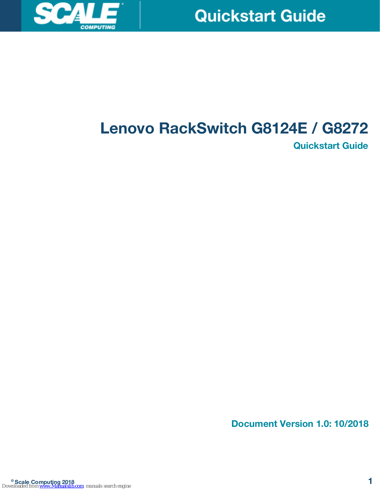 Lenovo G8124E, G8272 Quick Start Manual