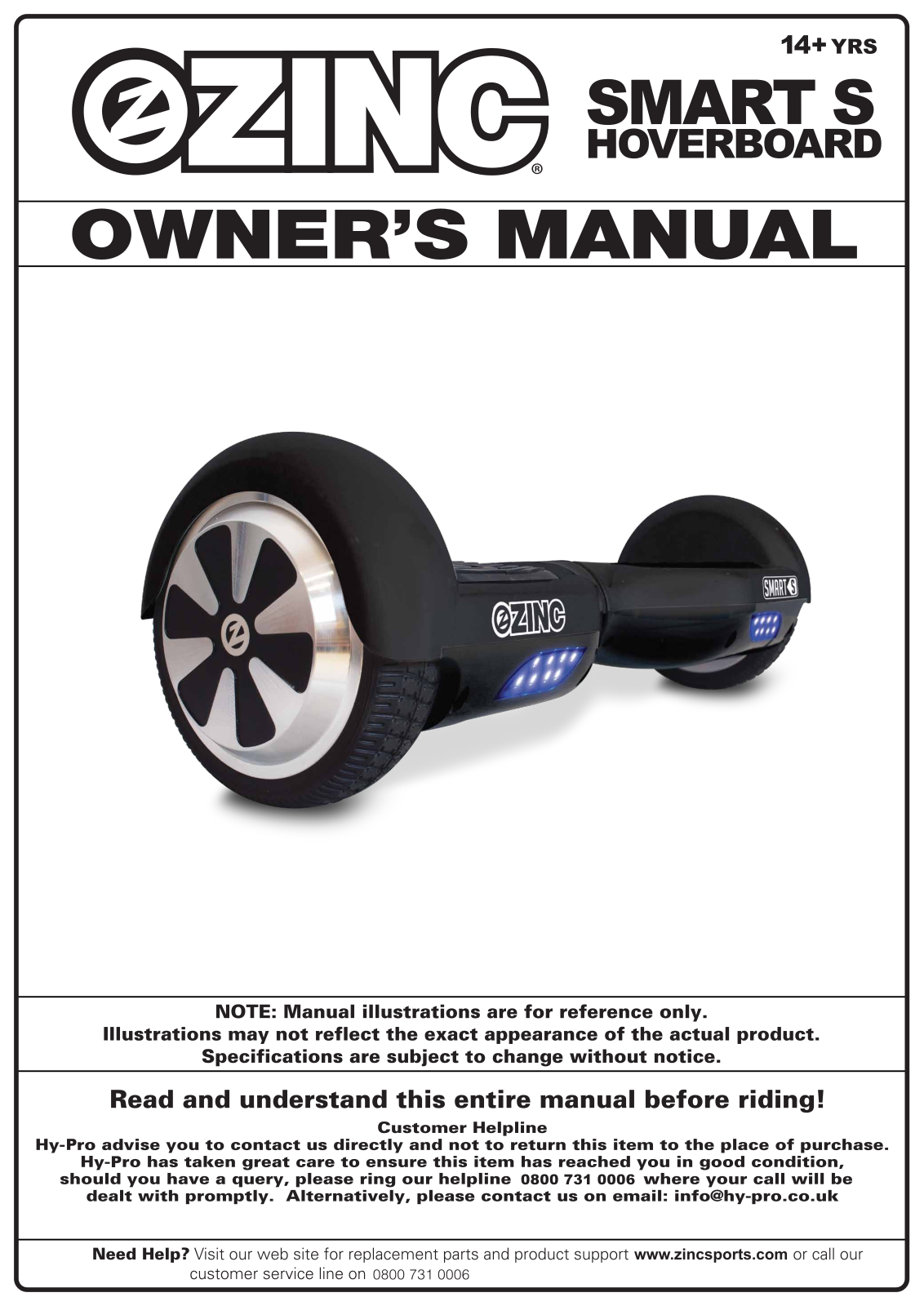 Zinc Smart S User Manual