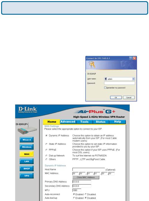 D Link DI824VUPB1 User Manual