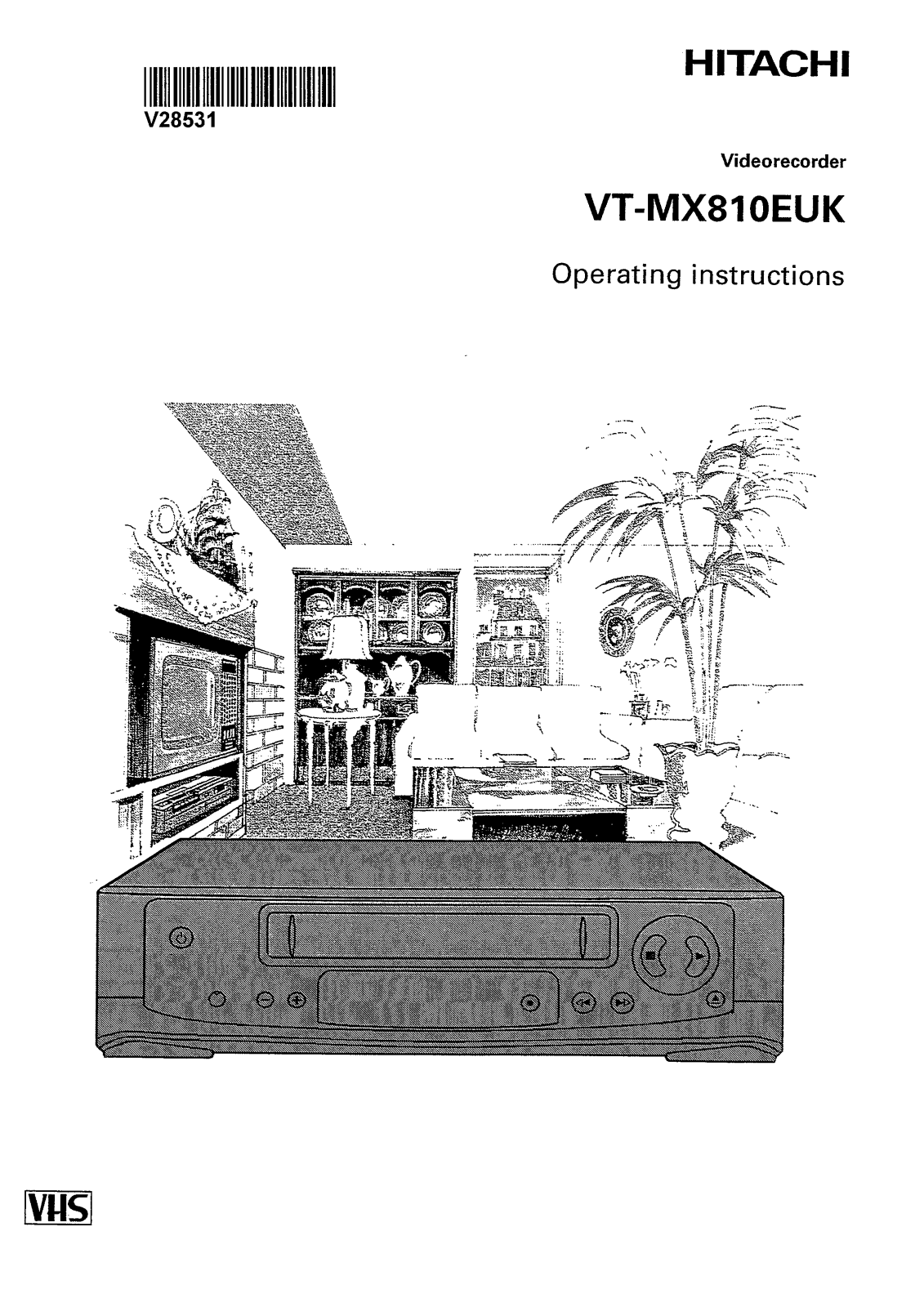 Hitachi VTMX810EUK User Manual