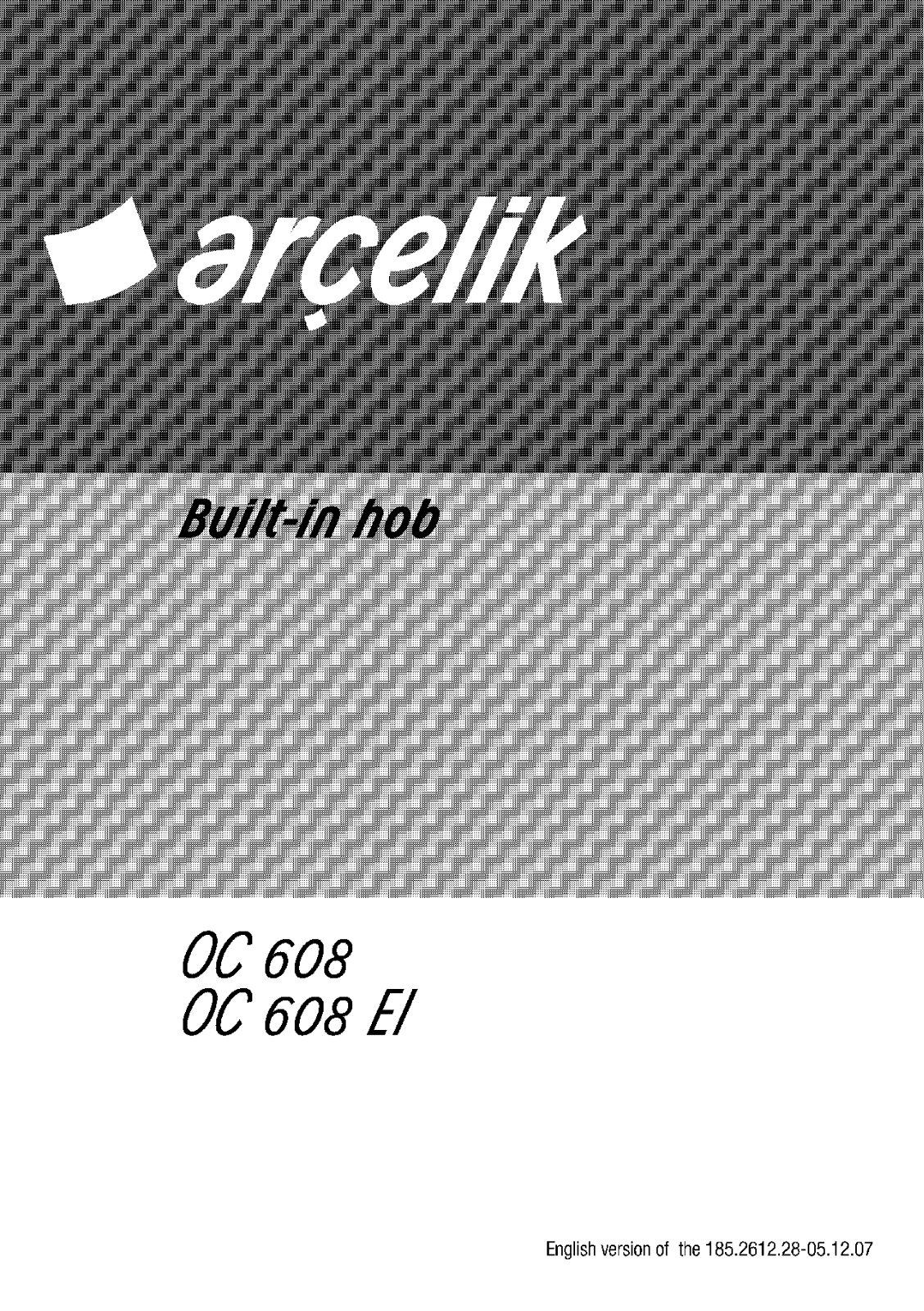 Arçelik OC608, OC608EI User manual