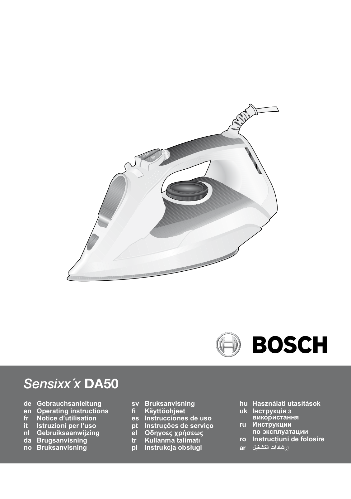 Bosch TDA5024010 User Manual