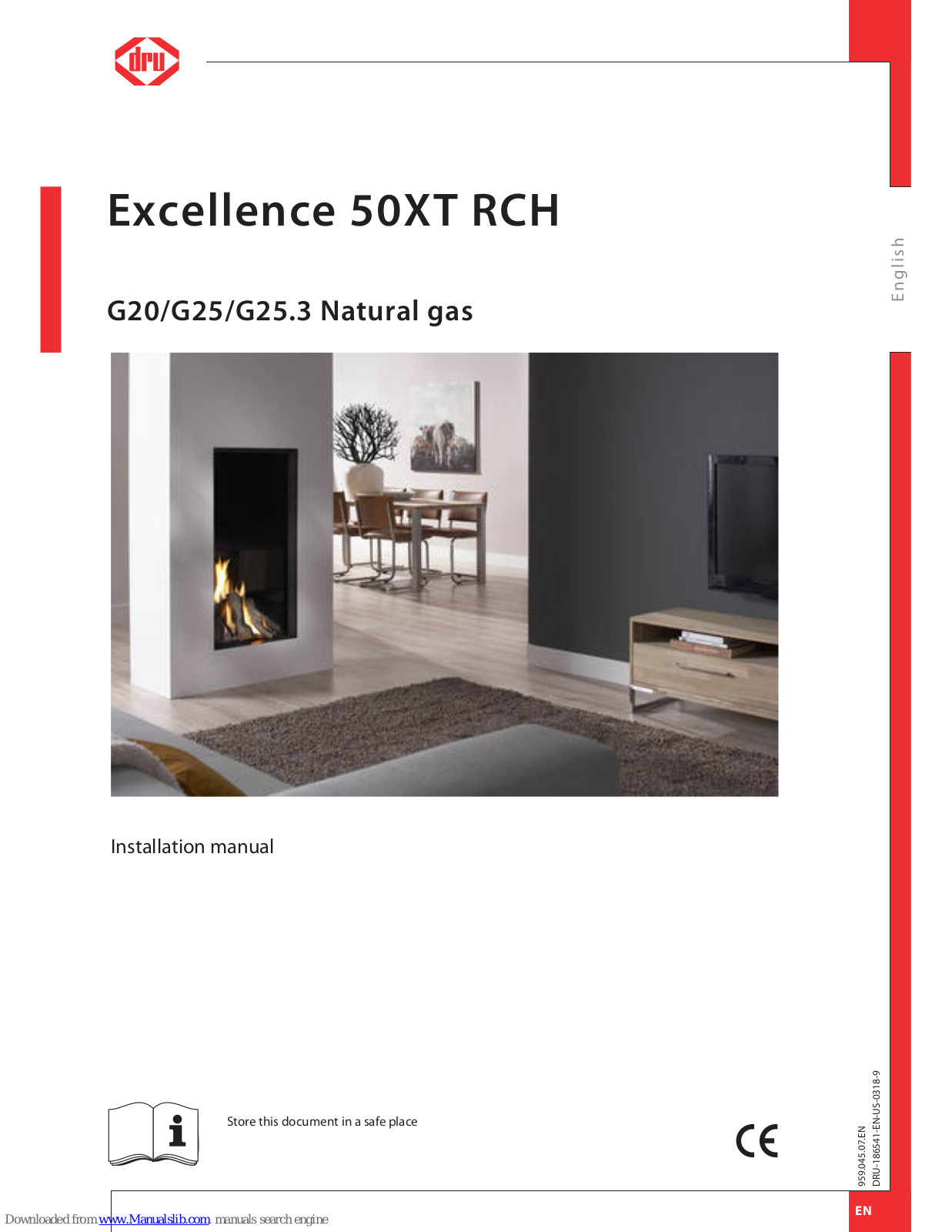 Dru Excellence 50XT RCH Installation Manual