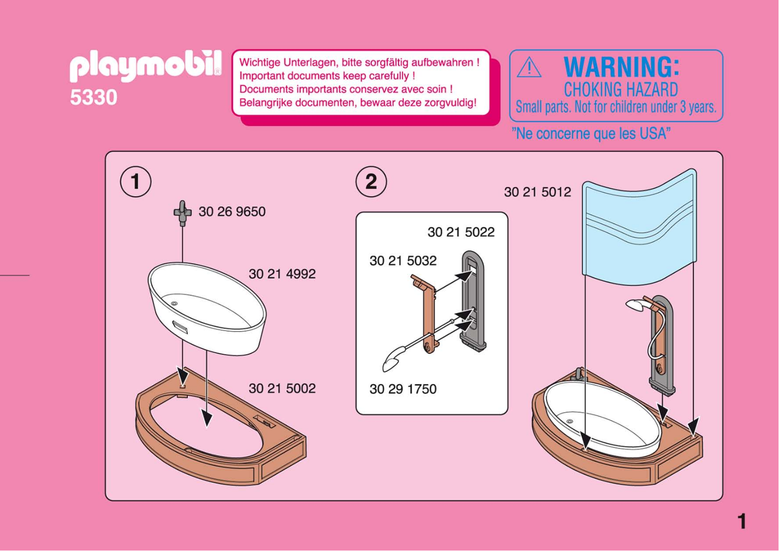 Playmobil 5330 Instructions