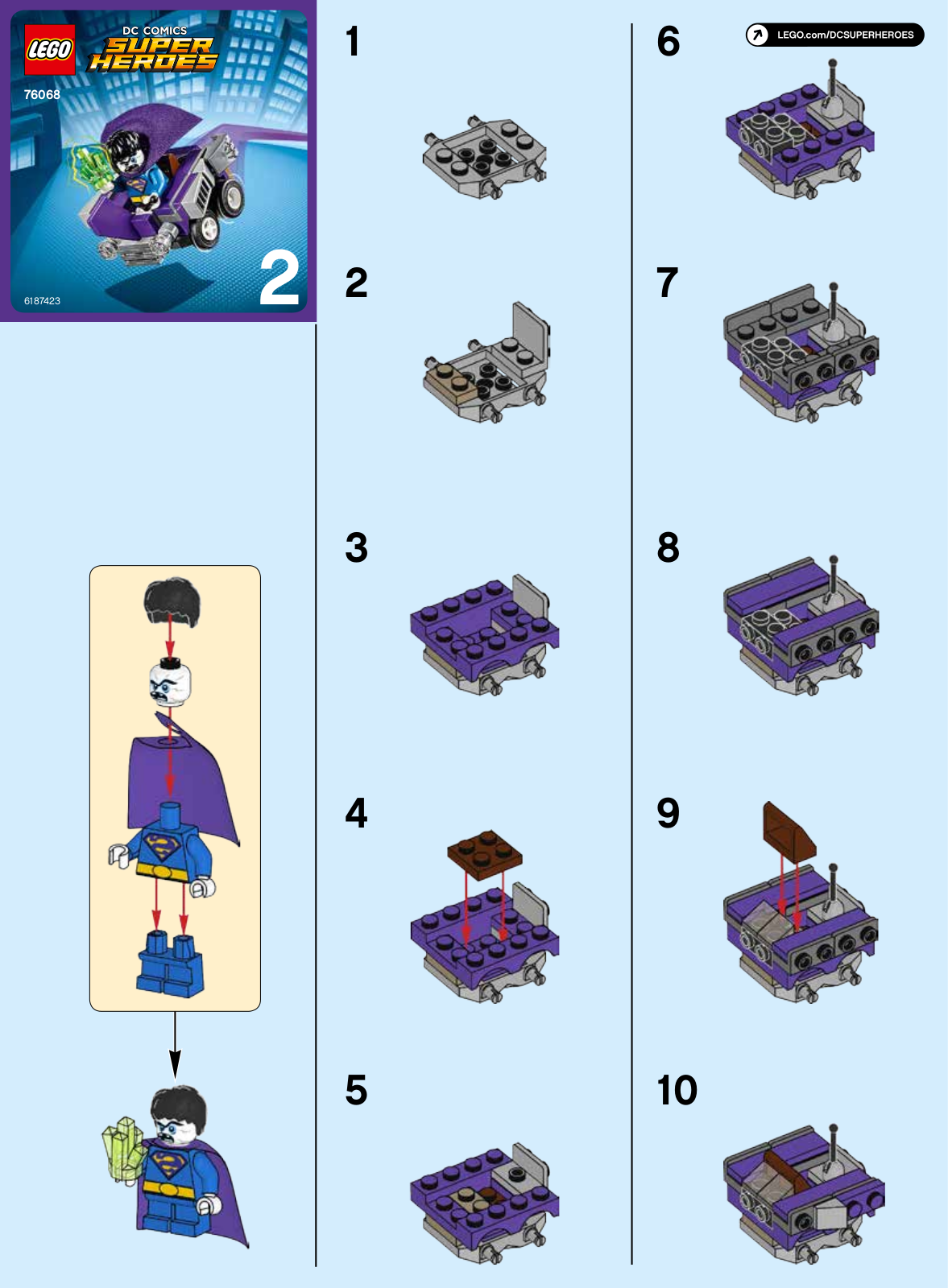 SUPER HERO ES 76068 User Manual