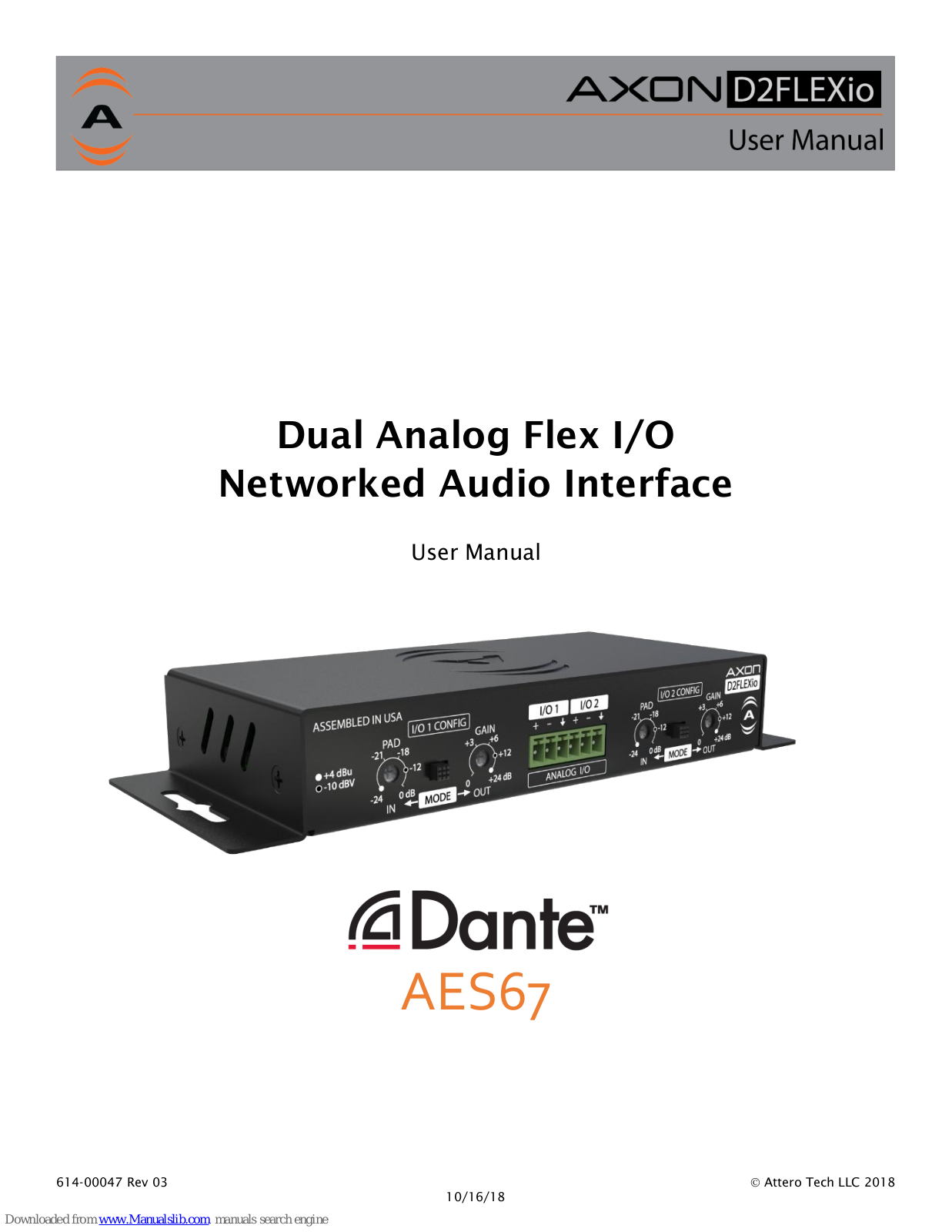 Attero Tech AXON D2FLEXio User Manual - ManualMachine.com