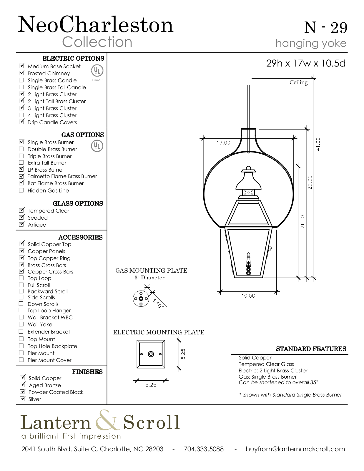 Lantern & Scroll LASC1277 Specifications - ManualMachine.com