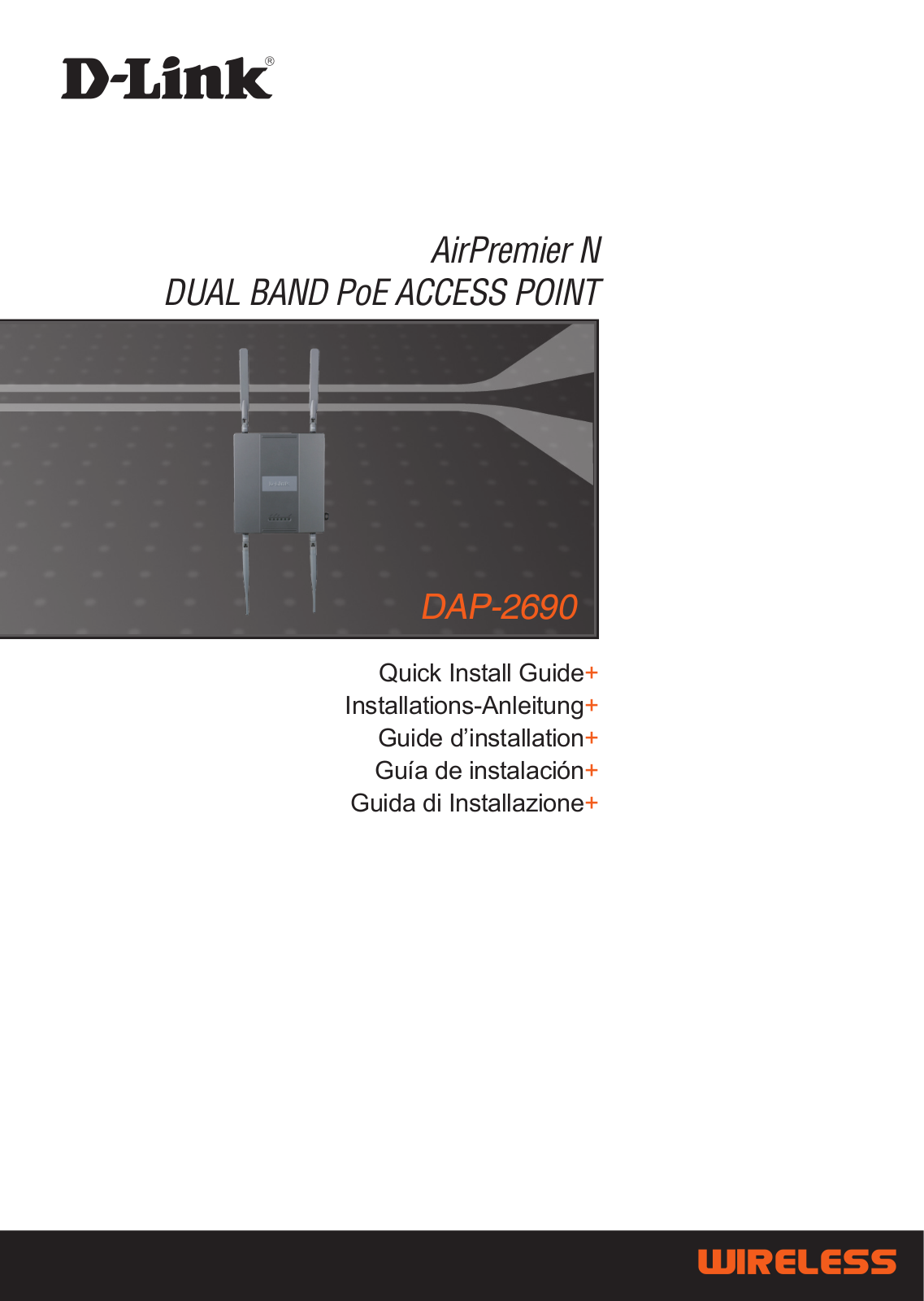 D-Link DAP-2690 Quick Install Guide