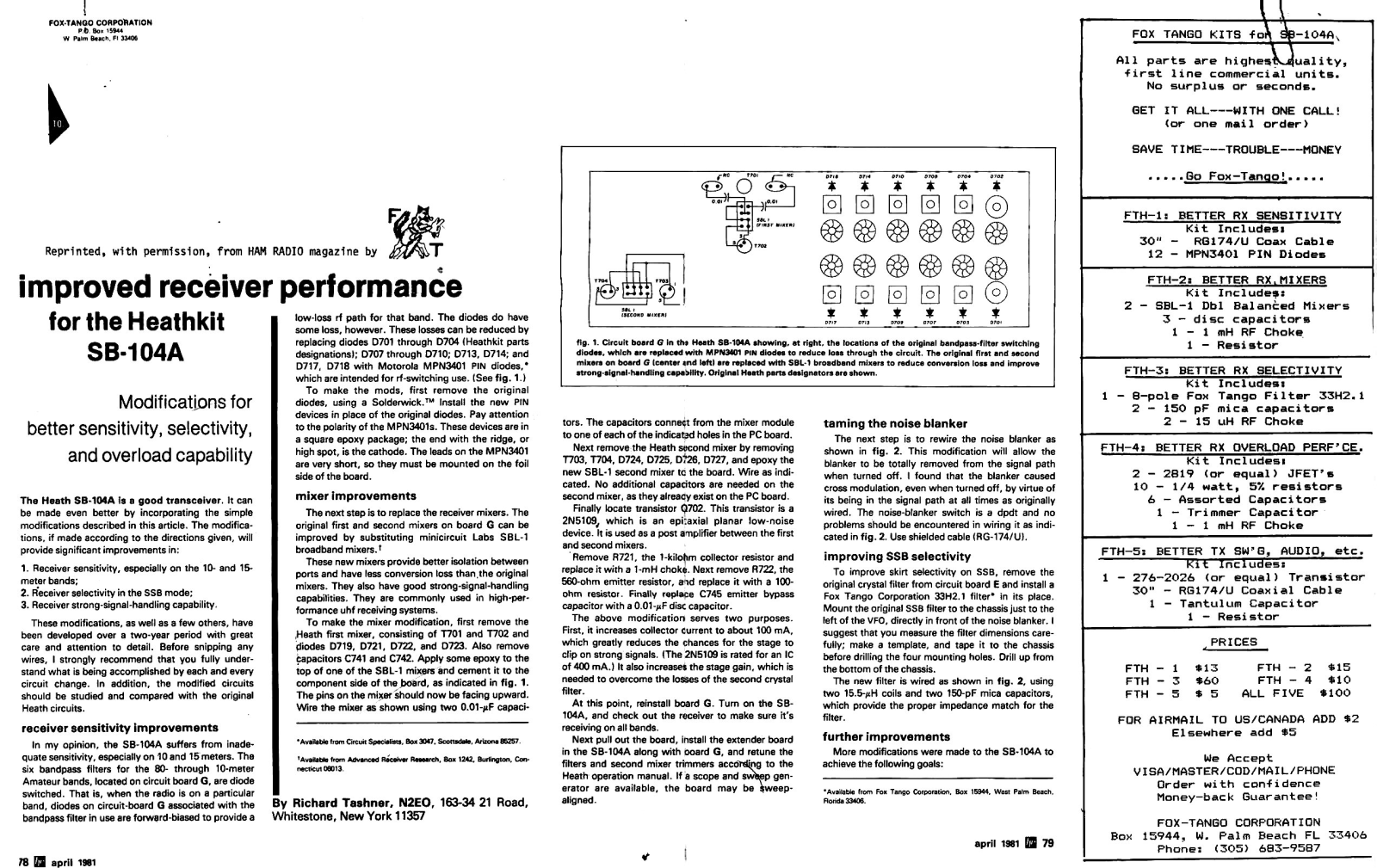 Heath Heathkit SB-104A Guide