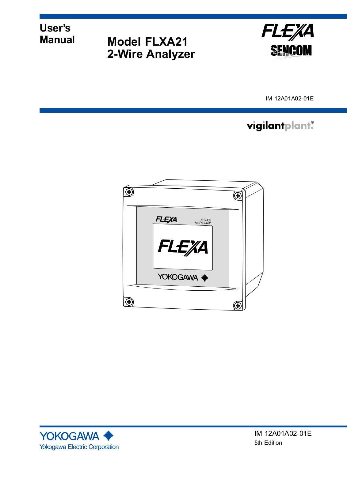 Yokogawa FLXA21 User Manual