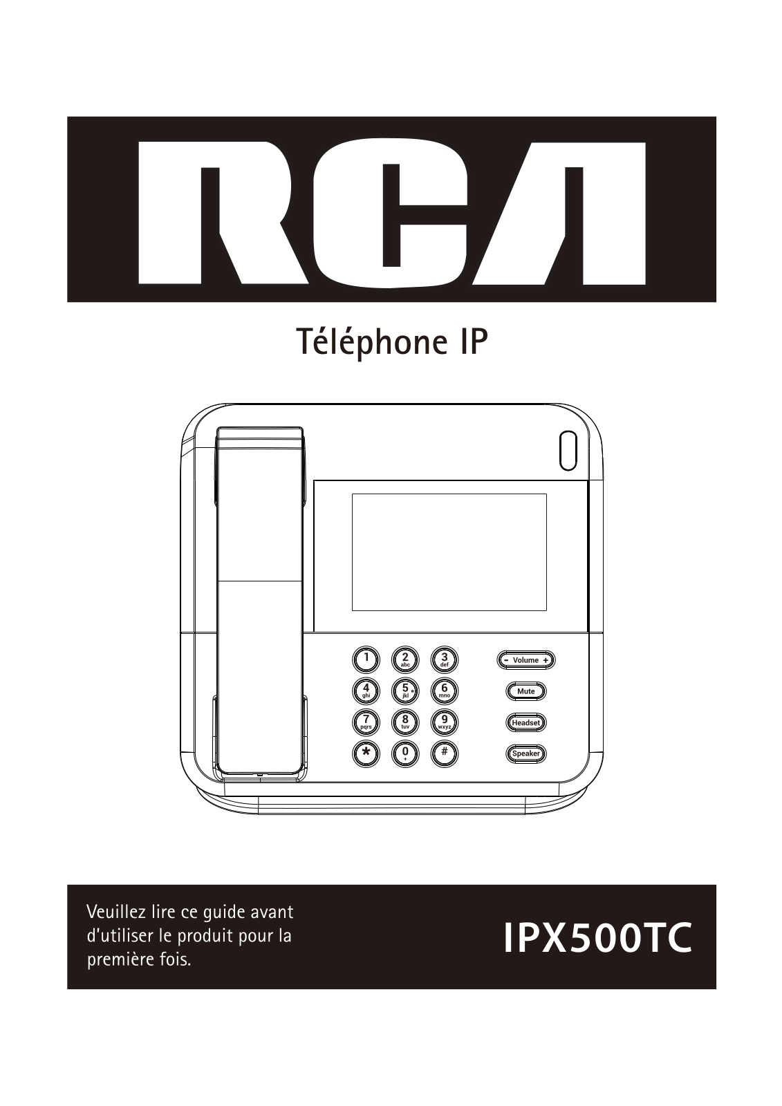 Telefield IPX 500 User Manual