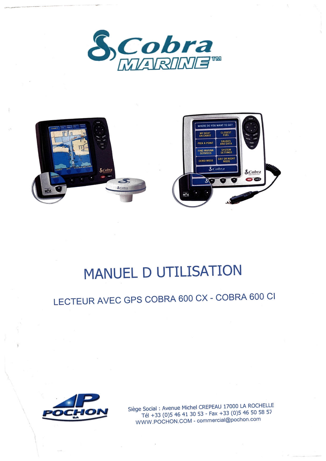 COBRA MC 600Ci User Manual