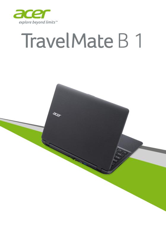 Acer TravelMate B116P User manual
