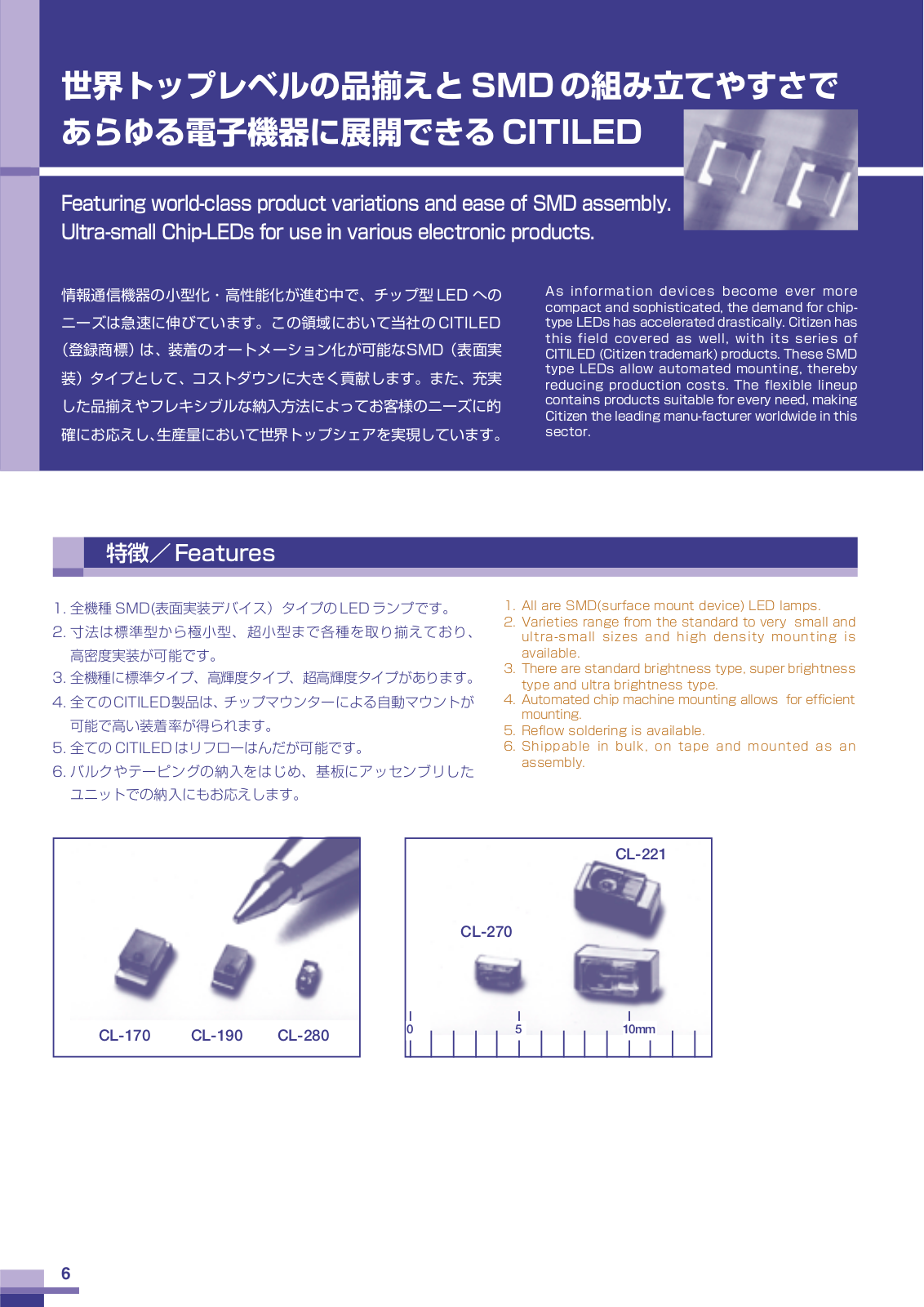 CITZN CL-420C-TS, CL-420C, CL-375HR-YG-TS, CL-375HR-YG, CL-321C-T Datasheet