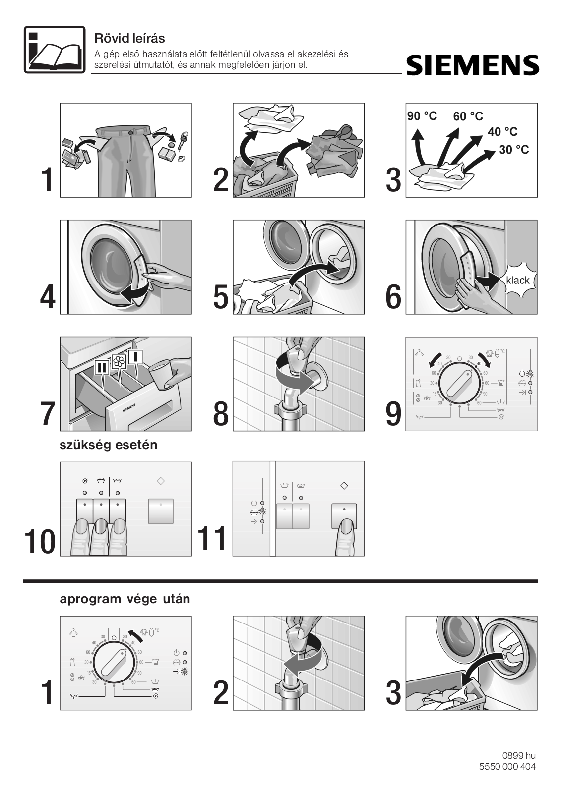 Siemens S1WTF3600A User Manual