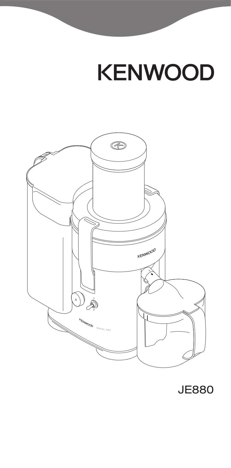 Kenwood JE880 Instruction Manual