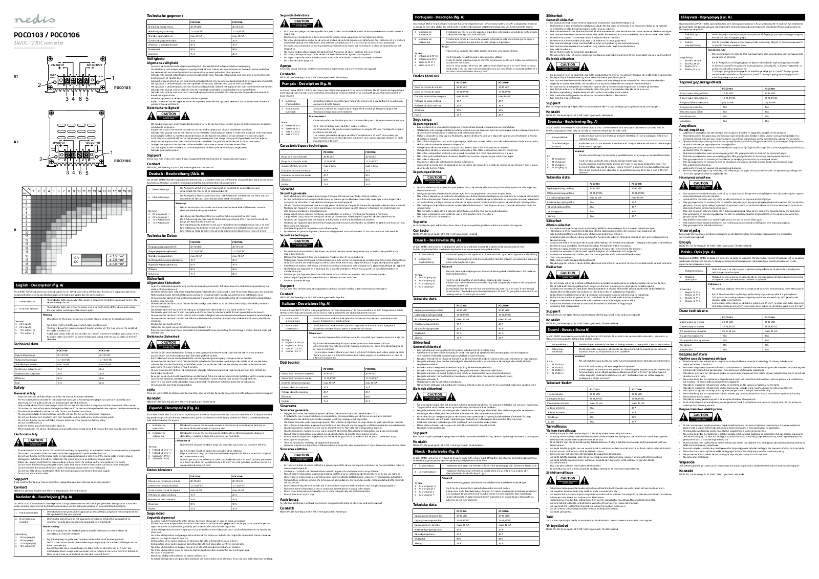 Nedis POCO106 User guide - ManualMachine.com