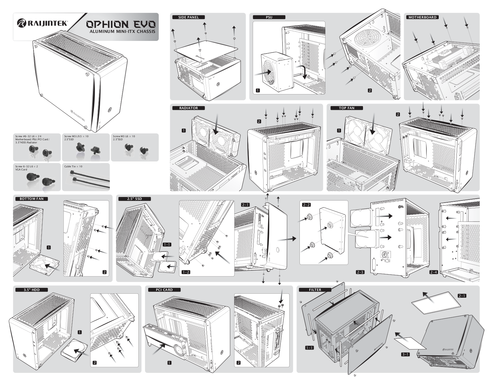 Raijintek Ophion Evo User Manual