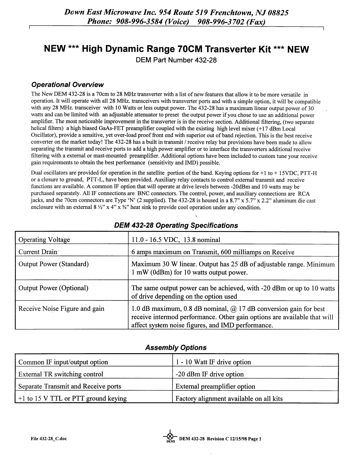 DEMI 432-2 User guide - ManualMachine.com