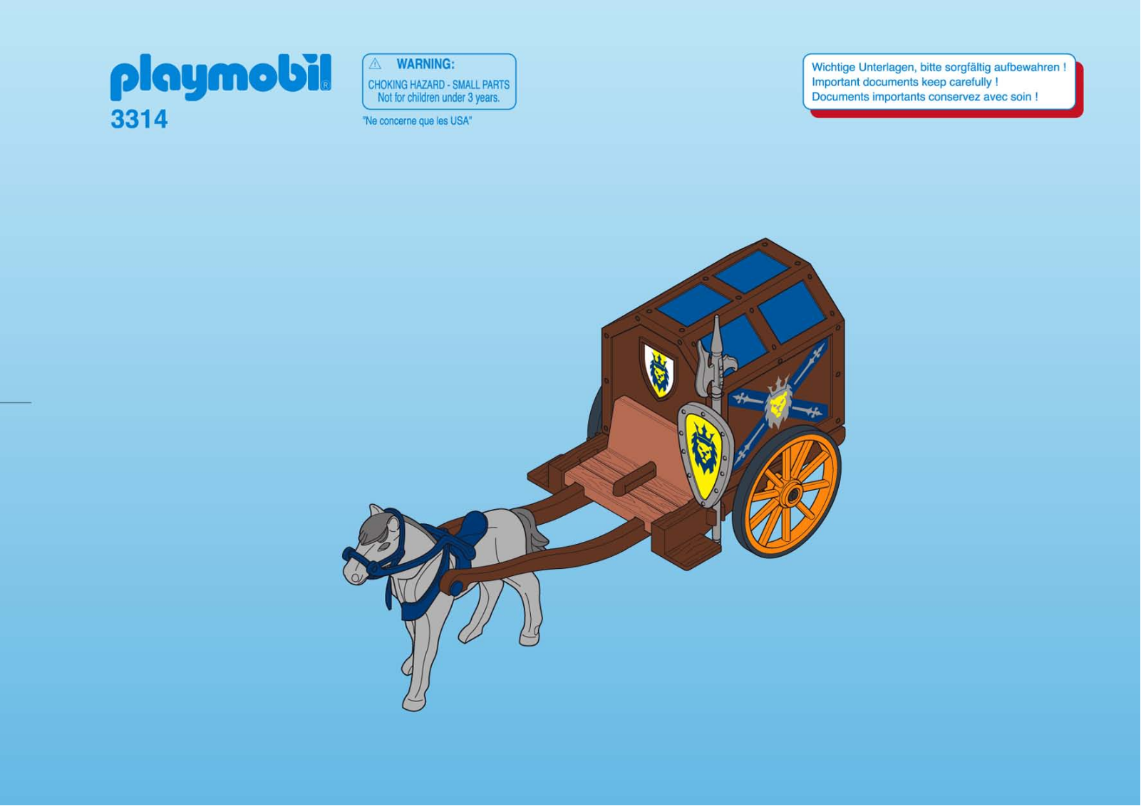 Playmobil 3314 Instructions