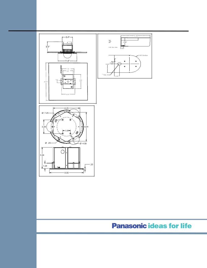 Panasonic PHM5 Specsheet