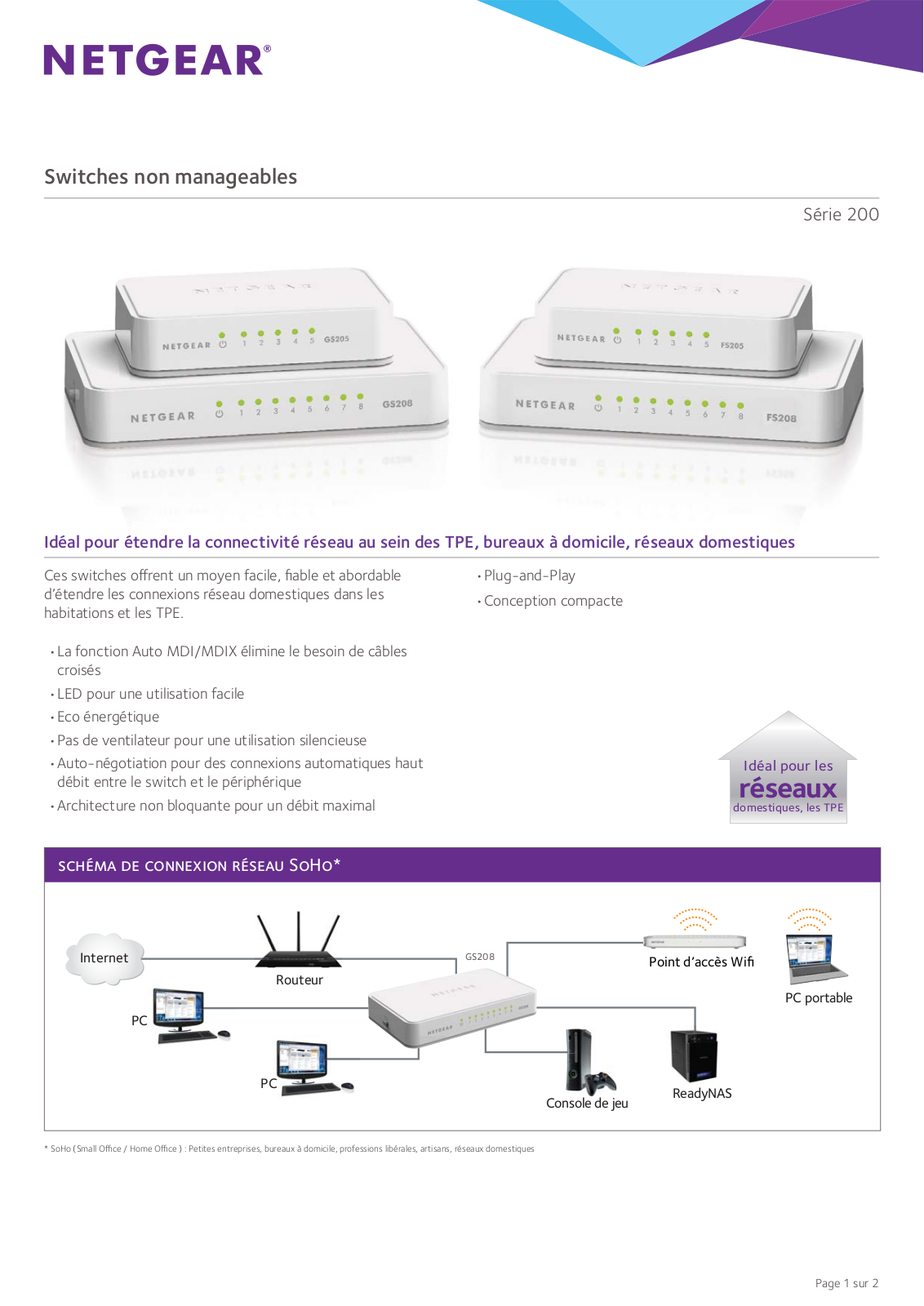 Netgear FS208 Installation Manual