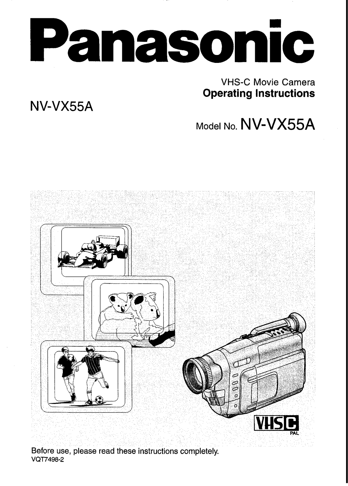 Panasonic NV-VX55A User Manual