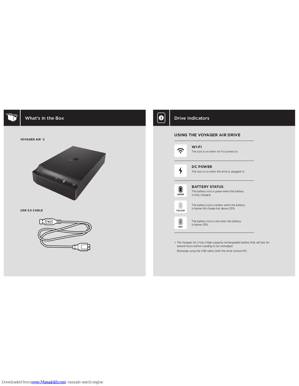 Voyager AIR 2 User Manual