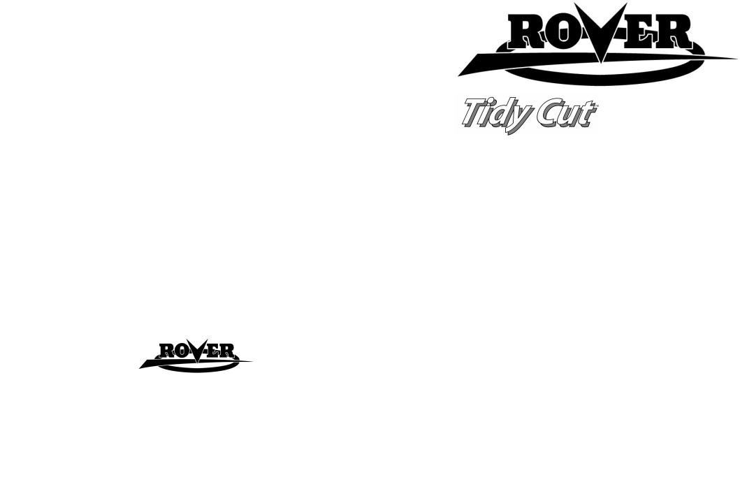 Rover 10124 User Manual