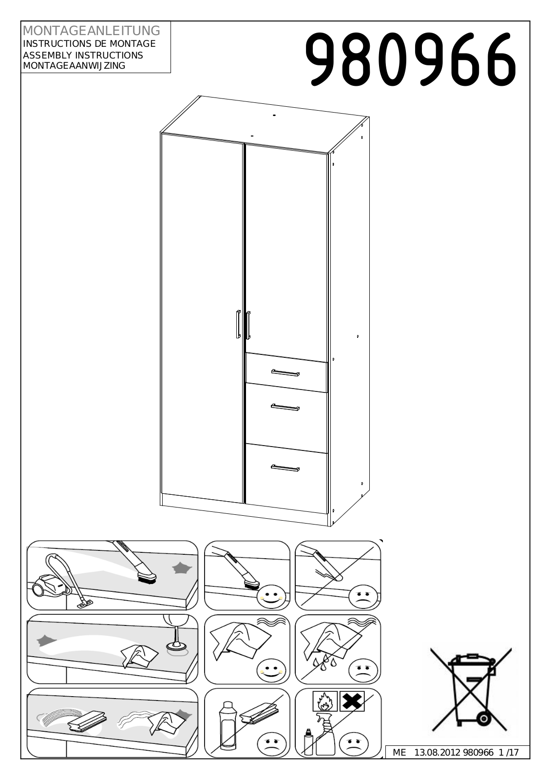 Wimex 980966 Assembly instructions