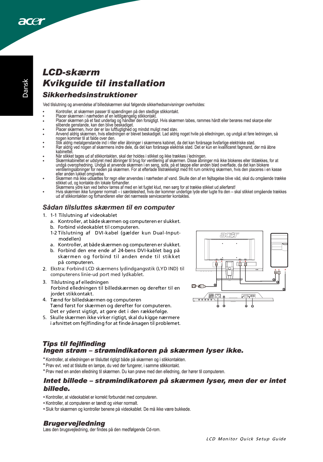 Acer P206HV User Manual