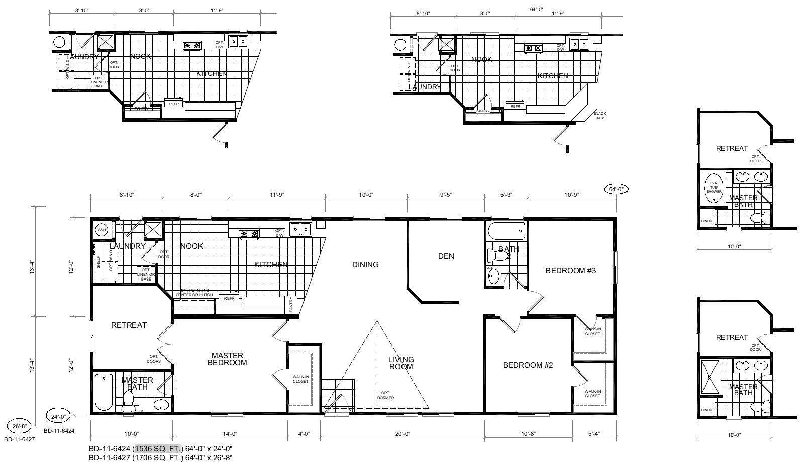 Silvercrest BD-11 Floor Plan