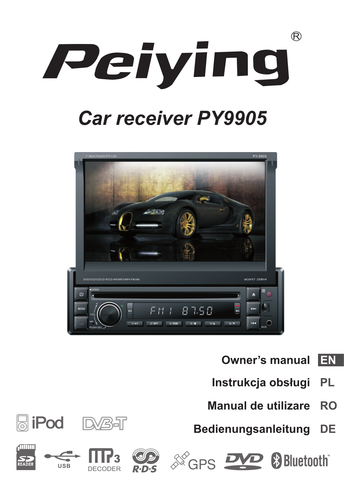 Peiying PY-9905 User Manual