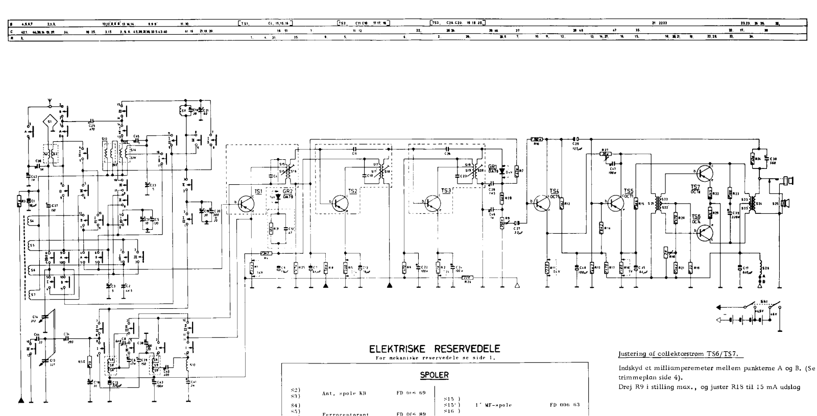 Aristona MD6134T Schematic