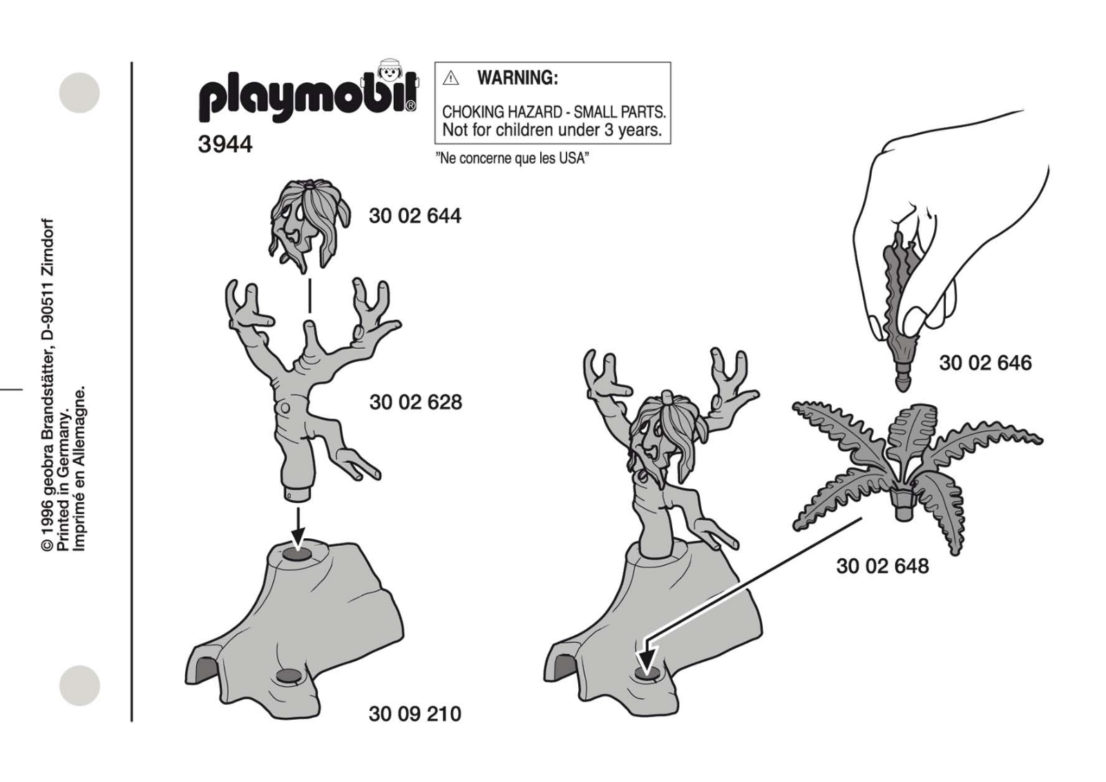 Playmobil 3944 Instructions