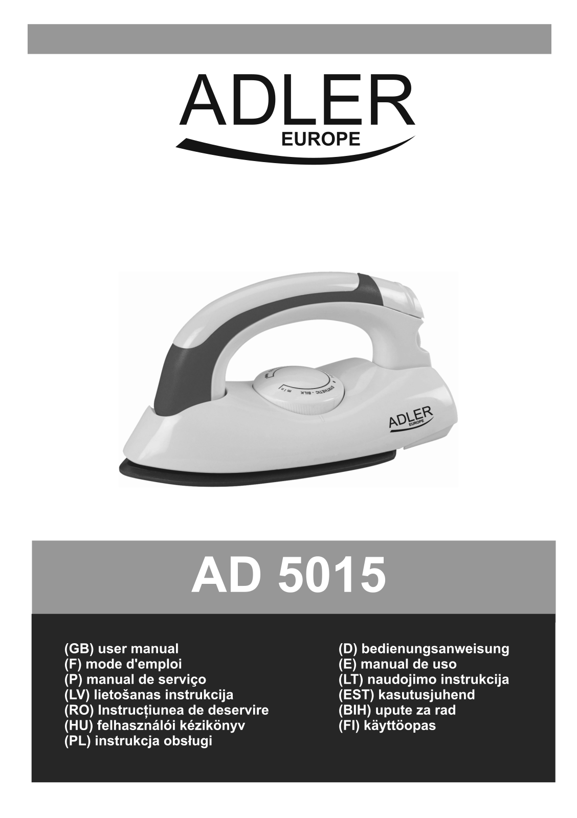 Adler AD 5015 User Manual