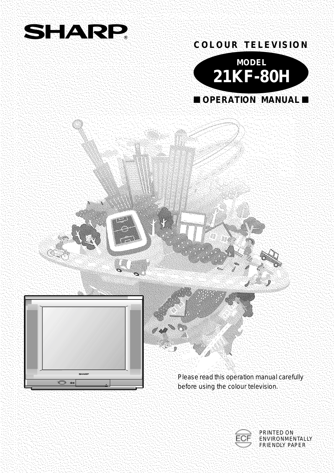 Sharp 21KF80 User Manual