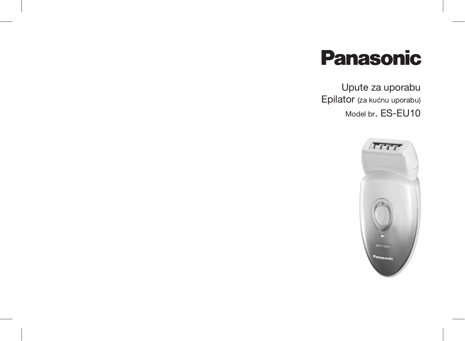 Panasonic ES-EU10 User Manual