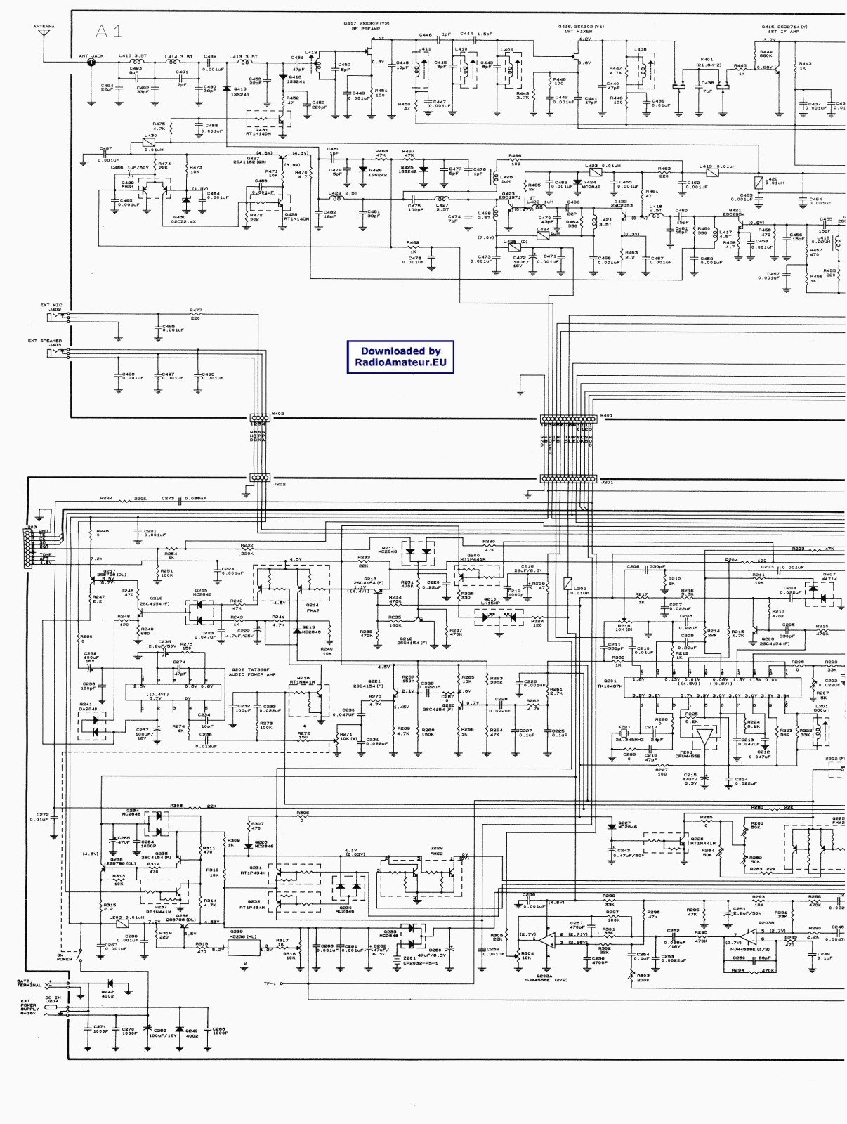 Pozosta AT-201 Schematic