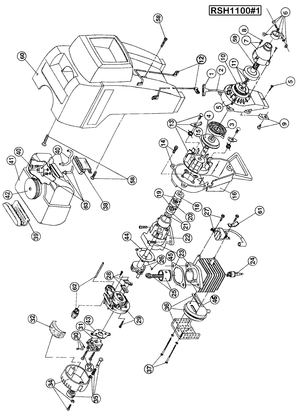 Ryobi RSH1100-1 User Manual