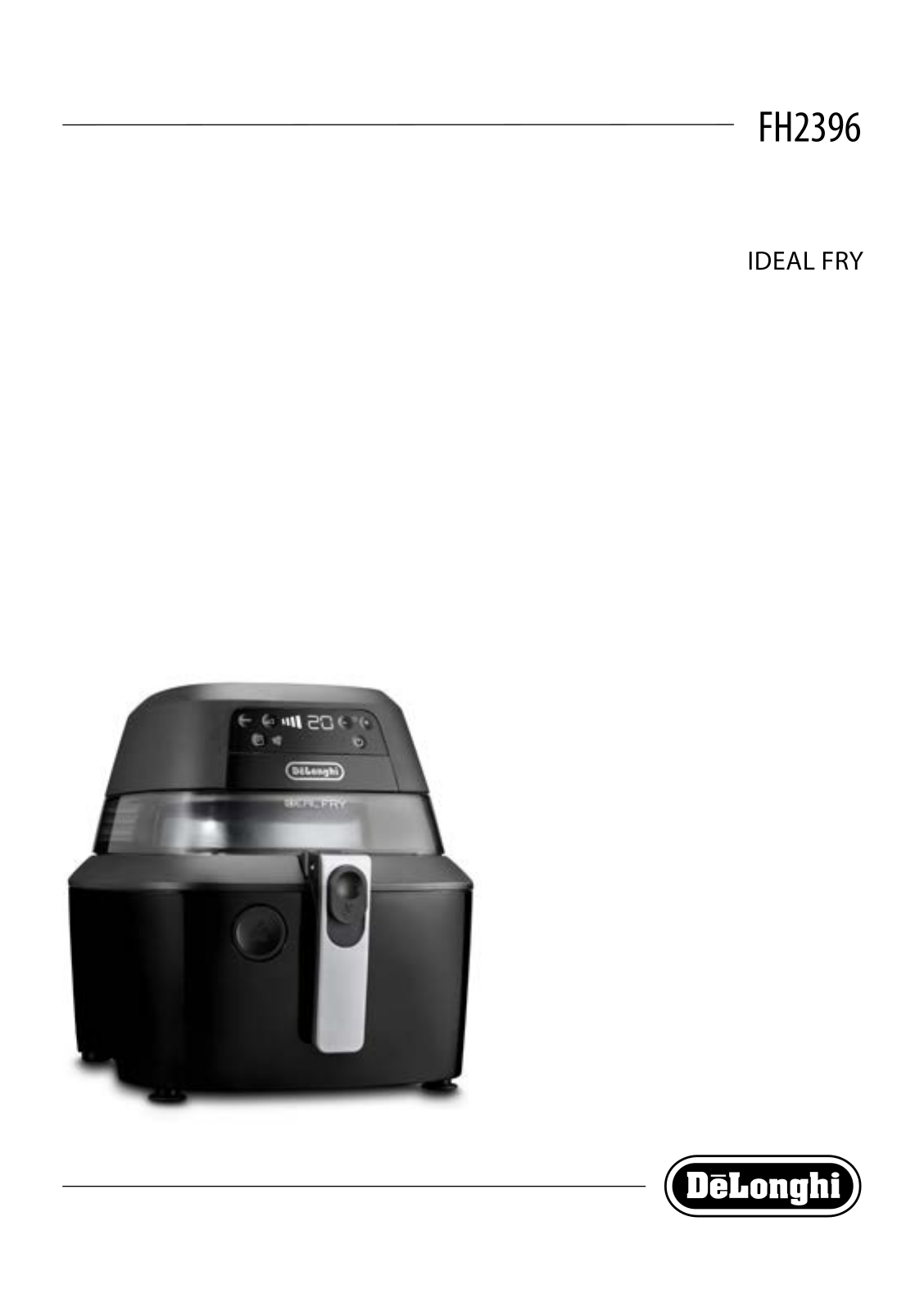 Delonghi FH2396.BK Instruction manuals